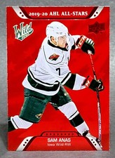 2020-21 Upper Deck AHL All-Stars Red #213 Sam Anas