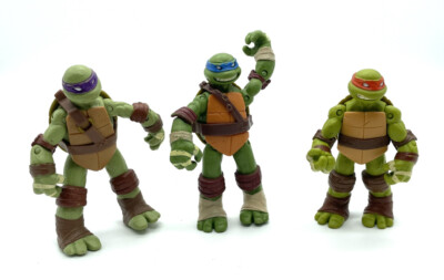 2012 Teenage Mutant Ninja Turtles 3 Action Figures Viacom