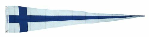 Langwimpel Finnland Fahne | 30 X 150 Cm | Wetterfest & UV-beständig