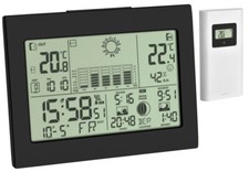 Radio Station Météo Horizon TFA 35.1155.01 Climat Intérieur Thermomètre Alarme