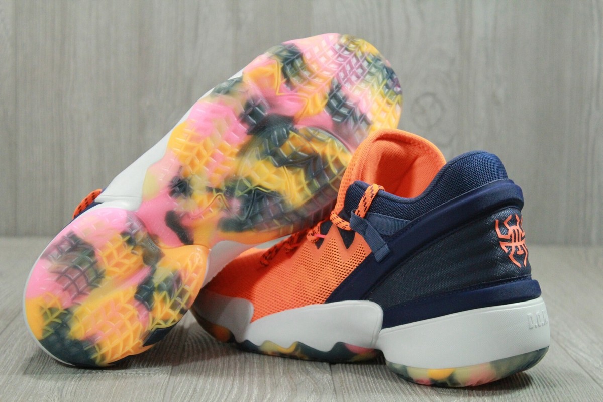 61 Adidas D.O.N Issue #2 M8 Donovan Mitchell Blue Shoes DON Knicks