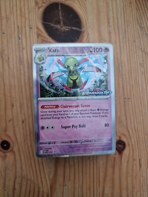 Xatu SVP059 Paradox Rift Build & Battle Deck - Pokemon TCG [Sealed]
