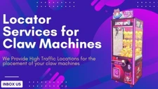 Hot Locations Services USA Claw Machine Prize, Skill Redemption Vending Business