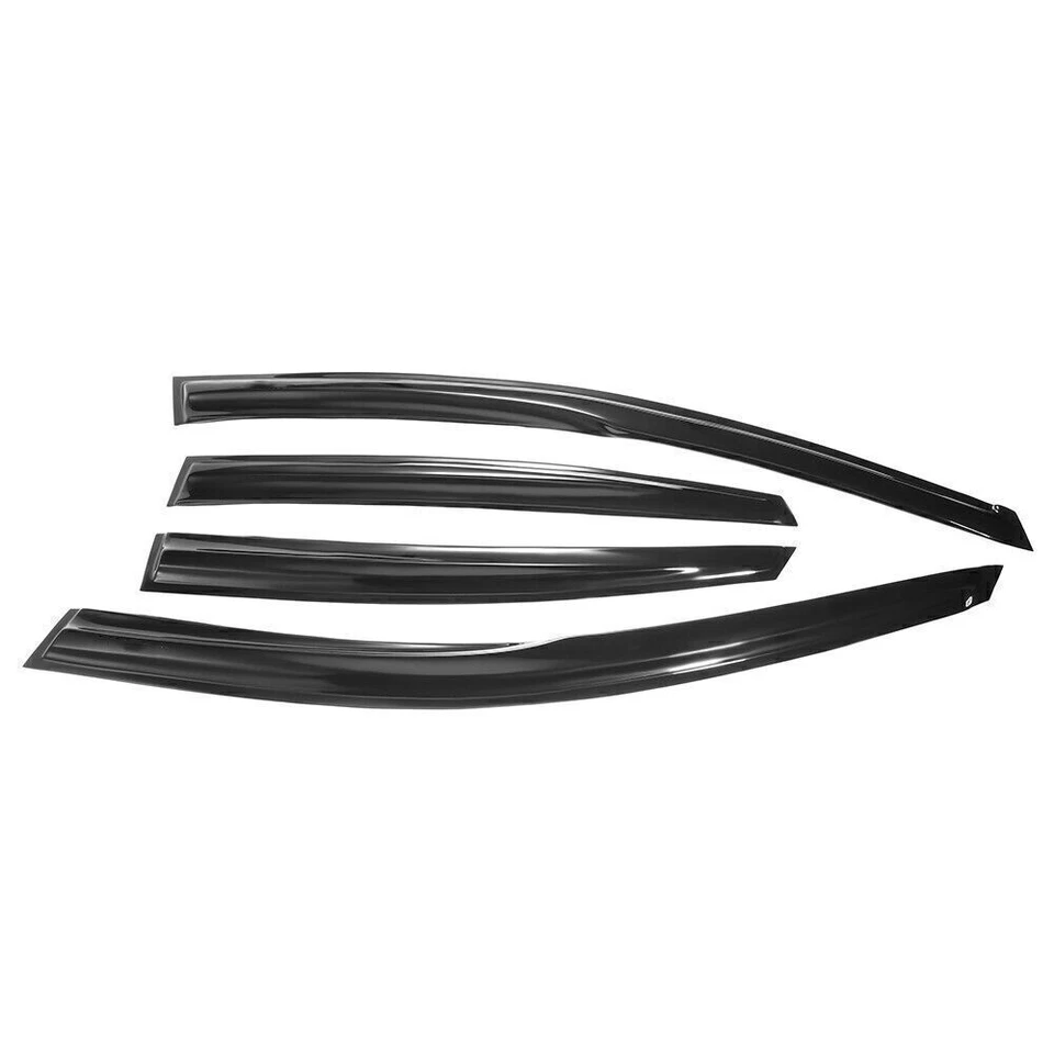 Deflectores de ventana para Nissan Altima Sedán 2007-2012 viseras ventilación sol protectores de lluvia Foto 4 de 4