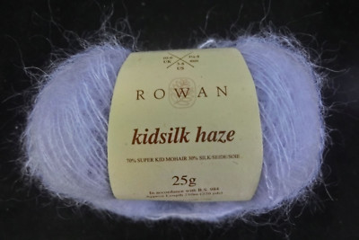 (558  /kg):  25 g Rowan KIDSILK HAZE, Farbe Sh 636 hellblau Lot 501  #3687