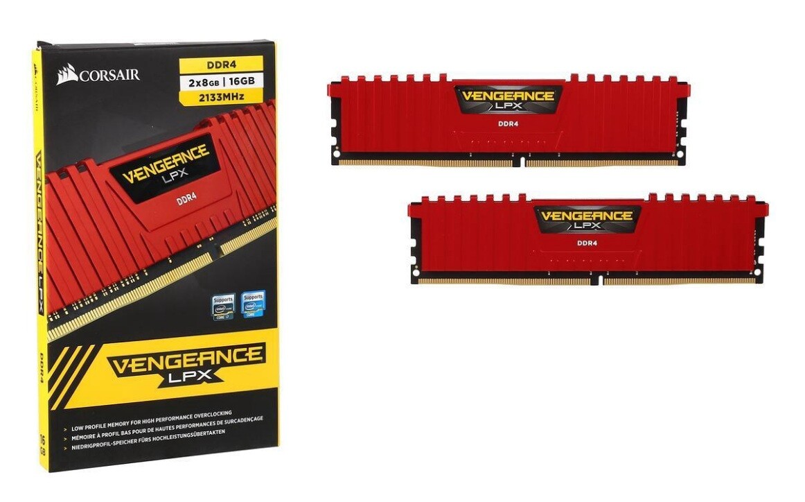 Ram Red Corsair Lpx 16gb 8GB Corsair Vengeance LPX (2x4GB) DDR4