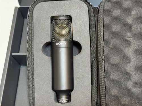 SONY C-80 Unidirectional Condenser Microphone φ25 Capsule good condition - Picture 7 of 8