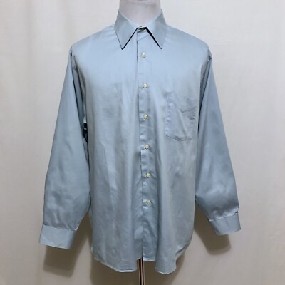 Arrow Long Sleeves Button Down Shirt Men XL Neck 17.5