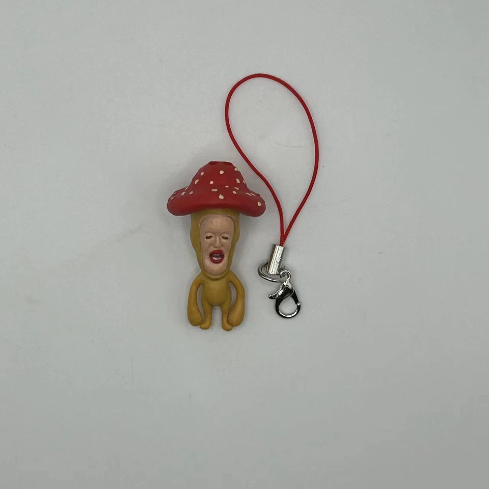 Figura sentada miniatura Kobito Zukan planta hongo linda divertida criaturas de granja Foto 3 de 4