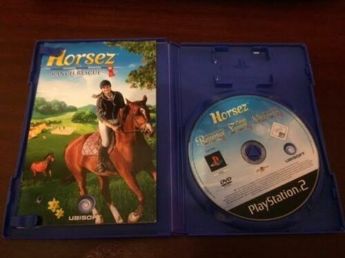 HORSEZ Ranch Rescue Pipa Furnell Sony PLAYSTATION 2 PS2 PAL EURO Exclusive CIB - Picture 3 of 3