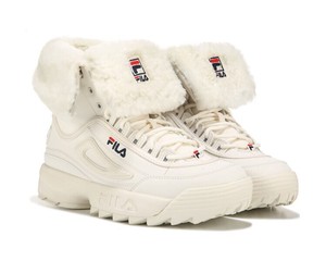 fila boots with fur