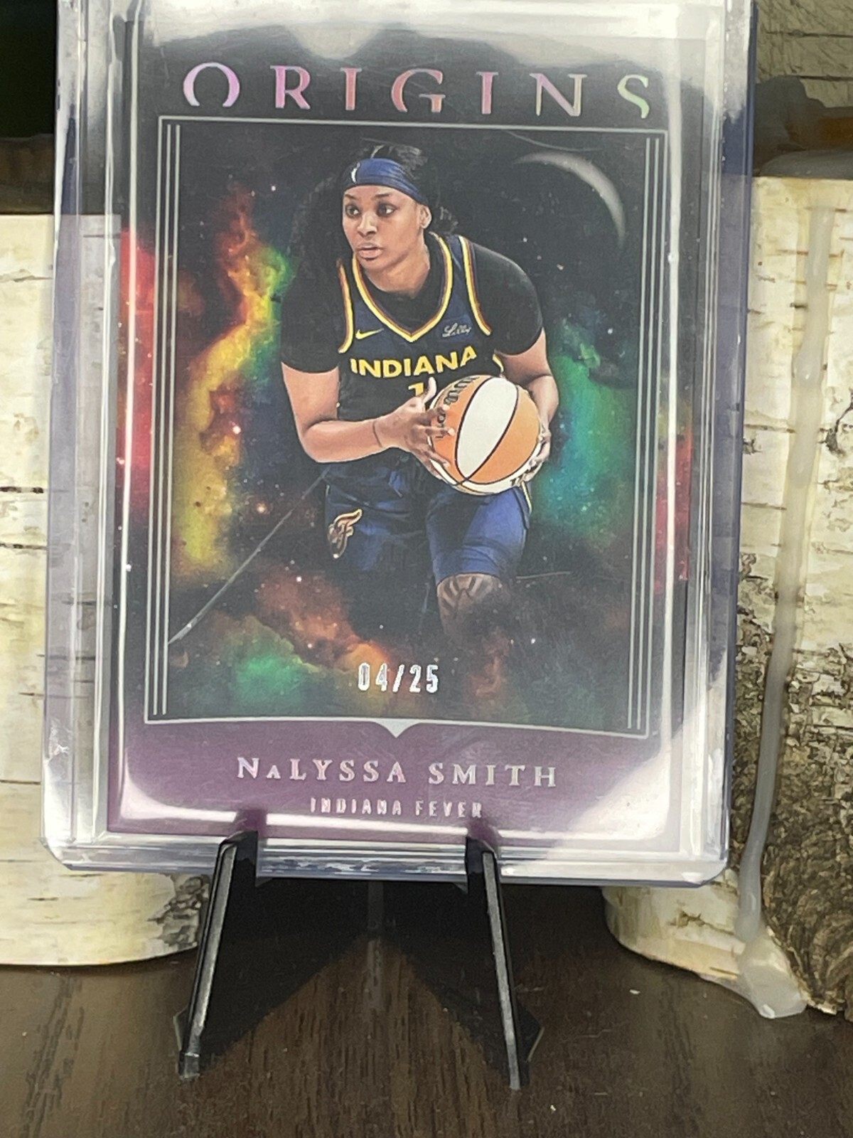 2024 Panini Origins WNBA NaLyssa Smith #54 Purple 4/25 Indiana Fever