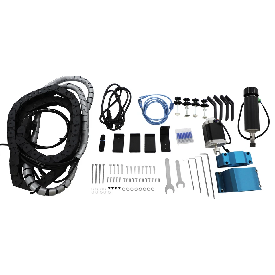 USB 3 Axis CNC 6050 Router Engraver Machine Milling Engraving Machine GRBL 500W - Image 4 of 4