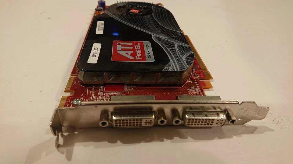 Barco ATI MXRT 5200 512MB PCIe GDDR4 2x DVI Full Height Video Card 102B1011021 - Image 3 of 4