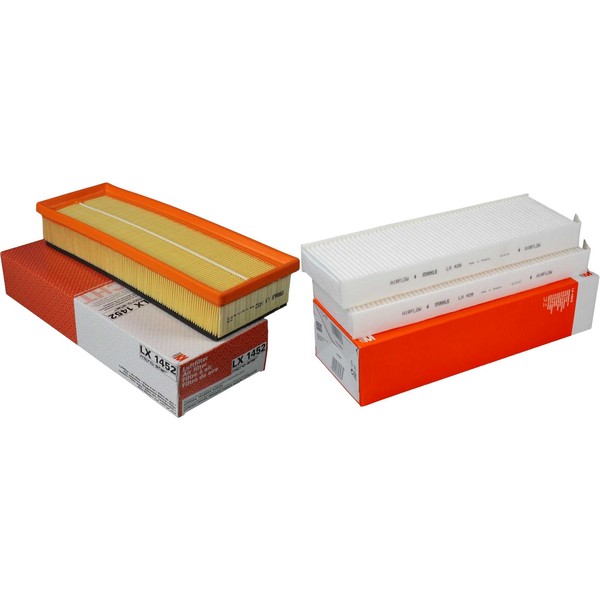 Mahle / Knecht Set Filterpaket Innenraumfilter LA 428/S Luftfilter LX 1452-image