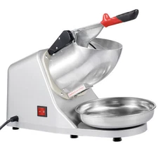 Electric Cold Drink Ice Shaver Machine Snow Cone Maker Crusher Shaving Tool