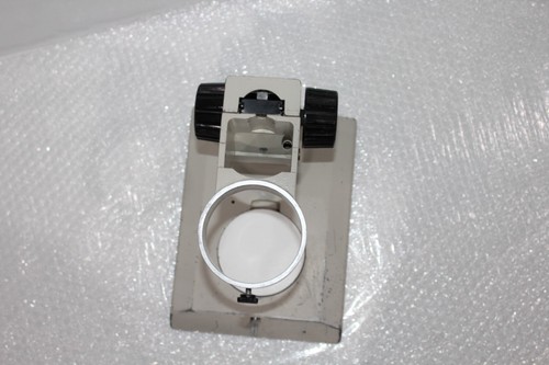 Stereo Microscope Track Stand & Focus Knobs 76mm Body Holder For Nikon SMZ-2B - Picture 3 of 8