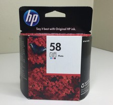 New Genuine HP 58 Professional C6658AN Photo Ink Cartridge Sealed 2012