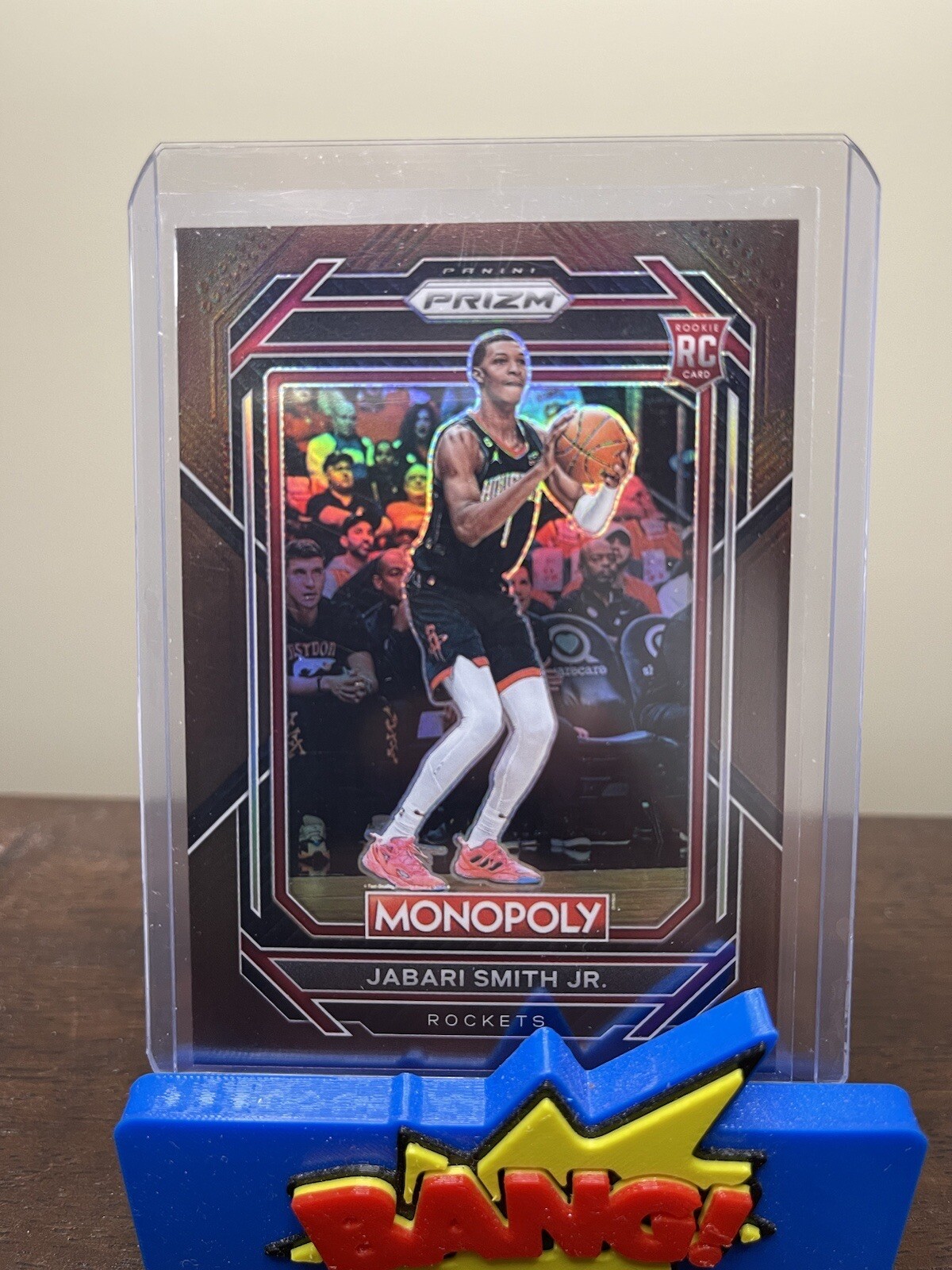 Jabari Smith Jr 2022-23 Panini Monopoly Prizm #32 Brown Prizm Rookie RC /249 SSP