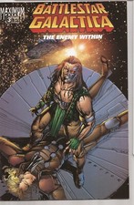BATTLESTAR GALACTICA: THE ENEMY WITHIN #3 - MAXIMUM PRESS - HECTOR GOMEZ COVER