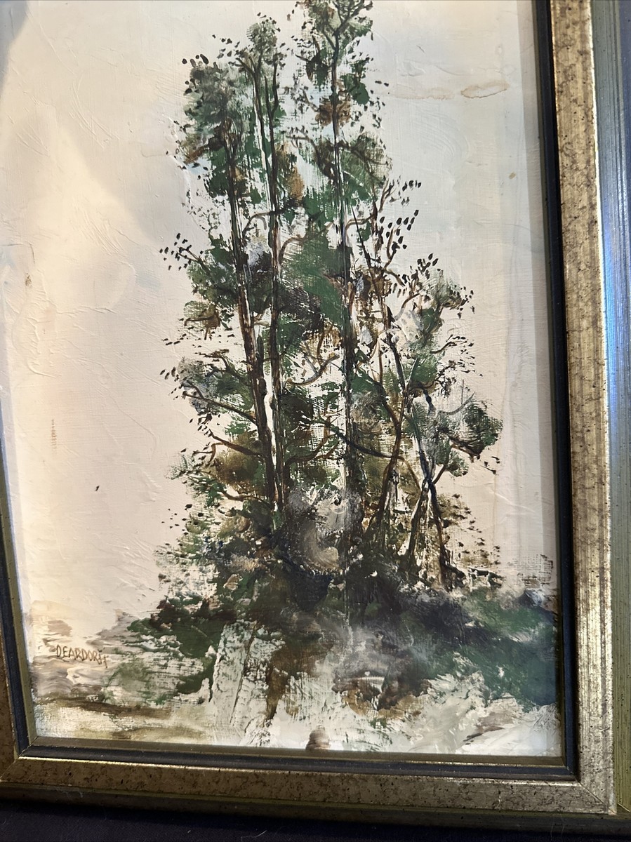 Tree Painting By Don Deardorff Z402 | eBay