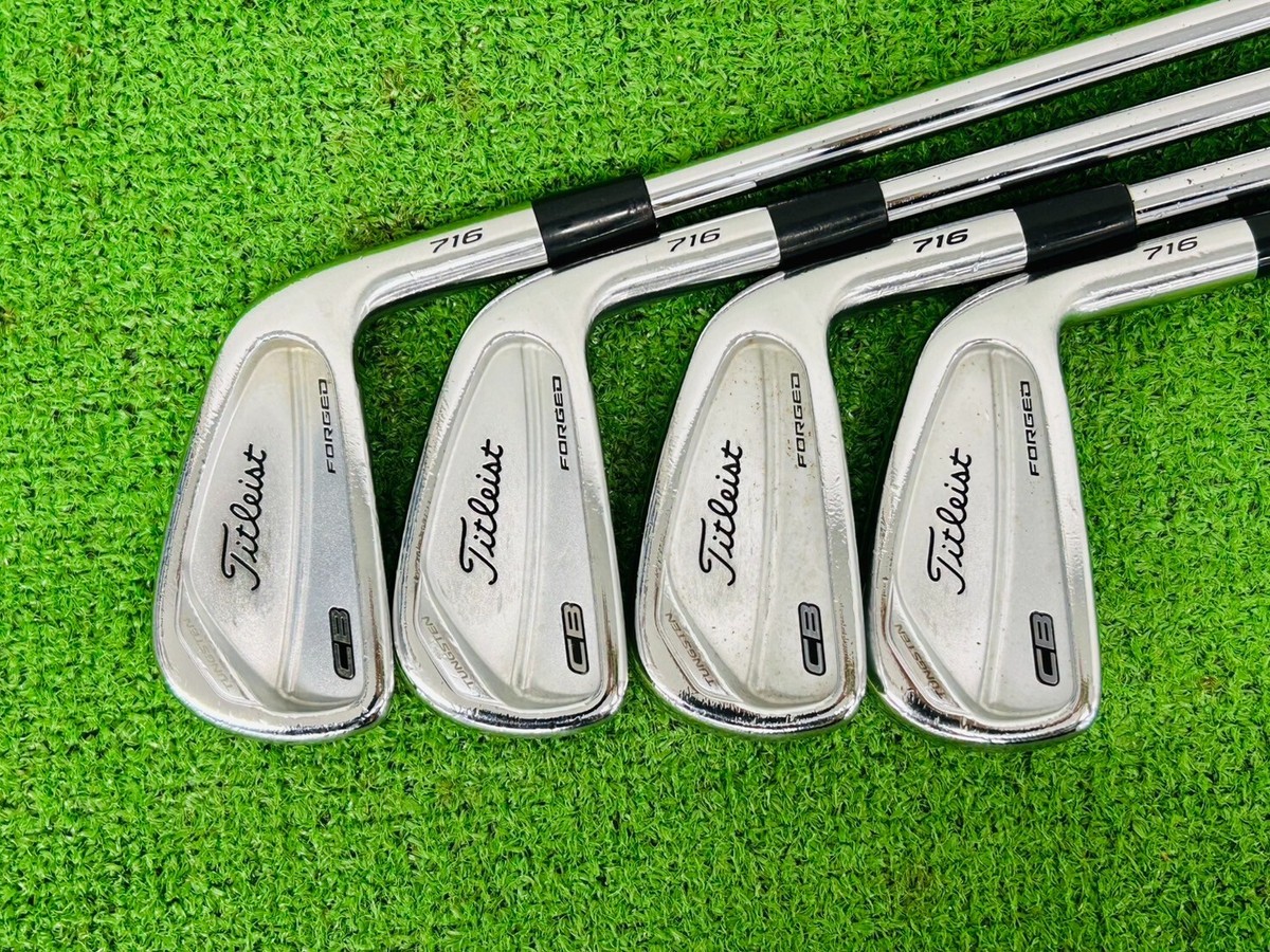 Left Handed Titleist 716 CB Forged 8 Iron Stiff Steel Shaft Golf Pride Grip Left Handed Titleist 716 CB Forged 8 Iron Stiff Steel Shaft Golf Pride Grip