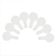 Atflbox Airsoft Shooting Target Stand Accessories 5 Pieces of White Targ