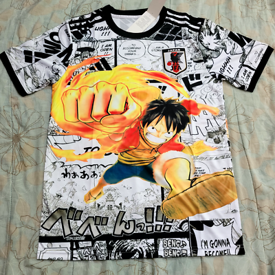 Japan Soccer Jersey Anime One Piece Luffy Special Concept Edition