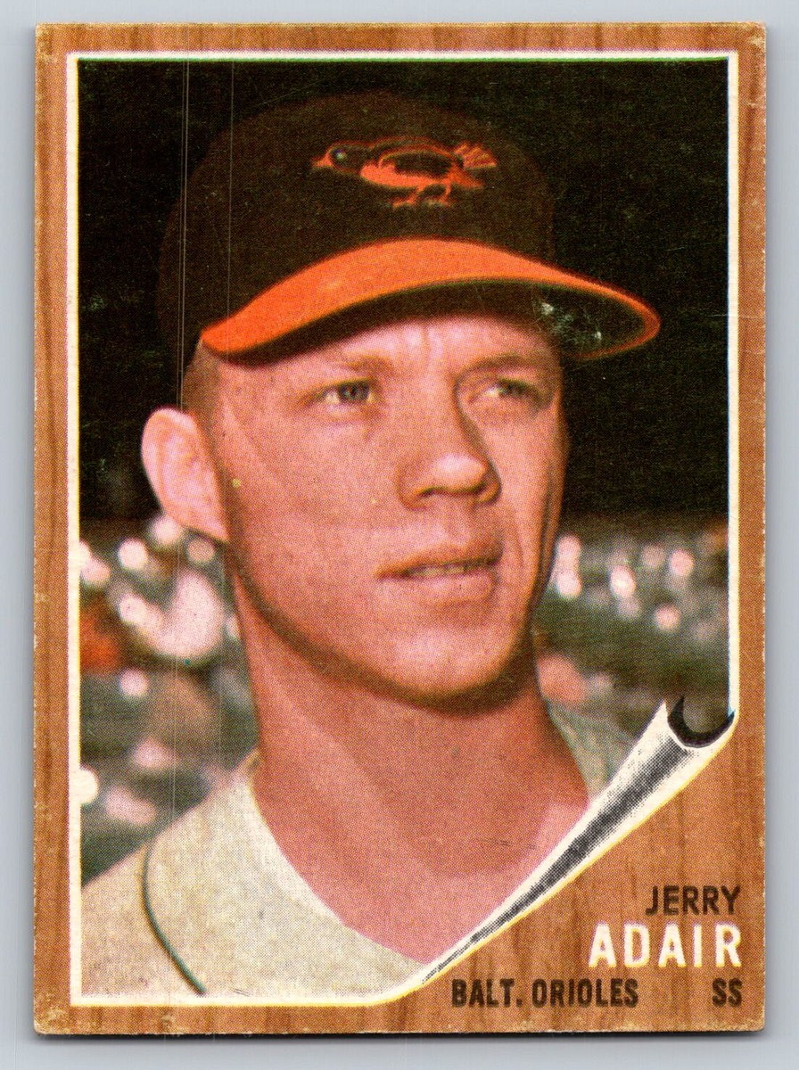 1962 Topps #449 Jerry Adair Orioles | eBay