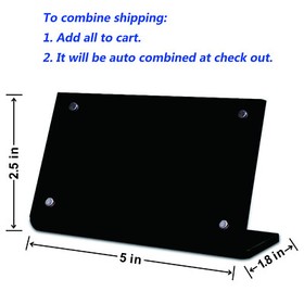 Display Plaque stand for LEGO 75096 Scimitar Sith Infiltrator, SW024