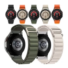 Nylon Alpine Loop Watch Band Strap For Samsung Galaxy Watch 6/5/4