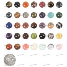 Wholesale 14mm Round cabochon CAB flatback semi-precious gemstone Save  in bulk