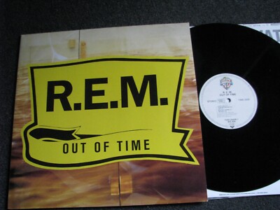 R.E.M.-Out of Time LP-1991 Germany-Warner Bros. Records-7599 26496