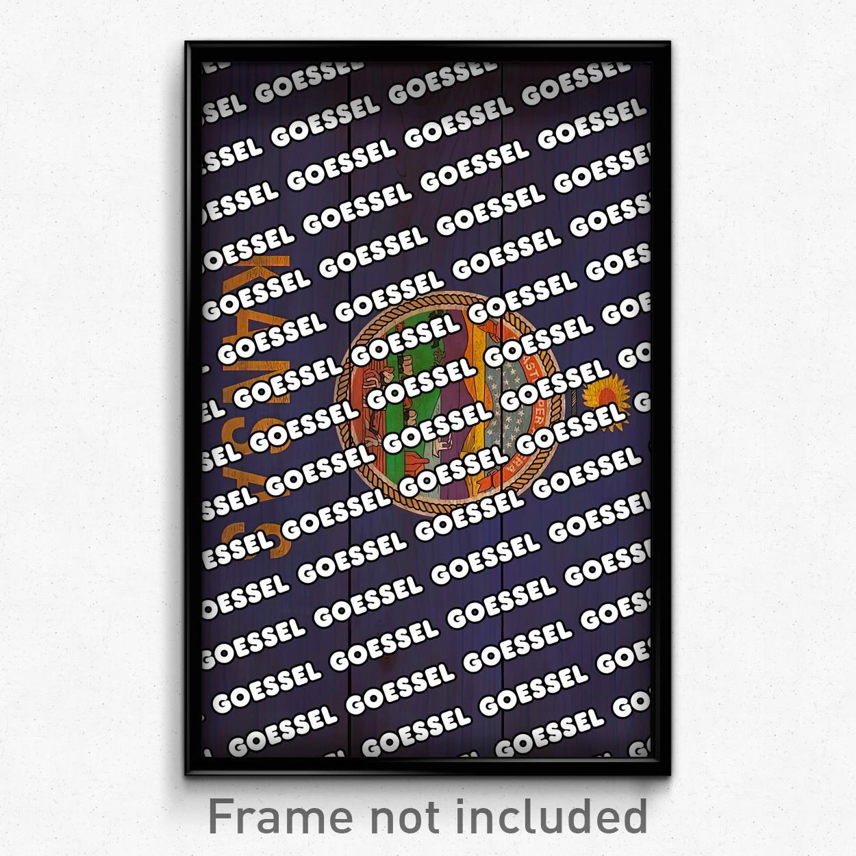 Goessel Kansas Poster (KS City Souvenir 11x17 Town Print) eBay