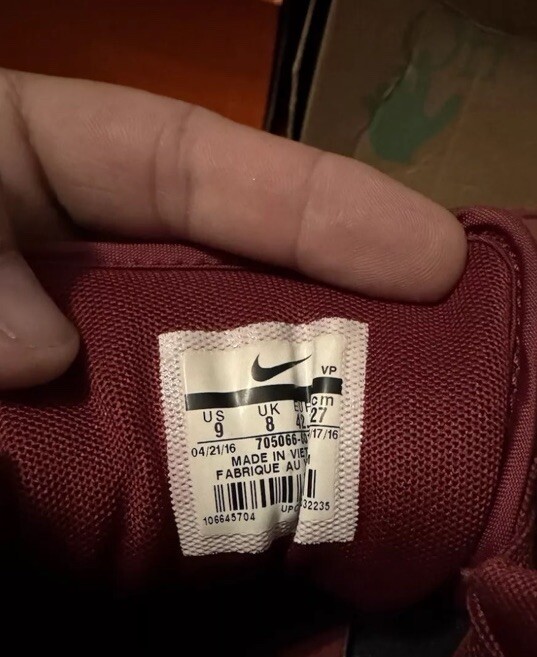 Size 9 - Nike Air Python Premium Red - image 5