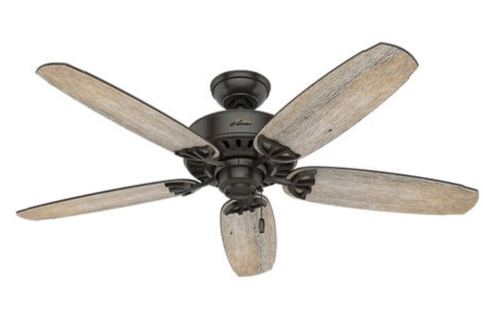 52" Ceiling Fan LED Light Noble Bronze Barnwood Elegant Rustic Rugged Cottage - Image 4 of 4