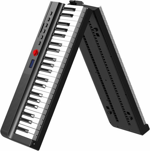 Longeye Foldable Piano Keyboard 88 Key Folding Piano Portable Electric Keyboard - Picture 10 of 11
