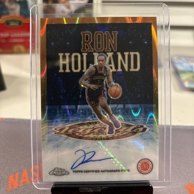 2025 Topps Chrome McDonald's All-American #LA-RHO Ron Holland Legends Auto