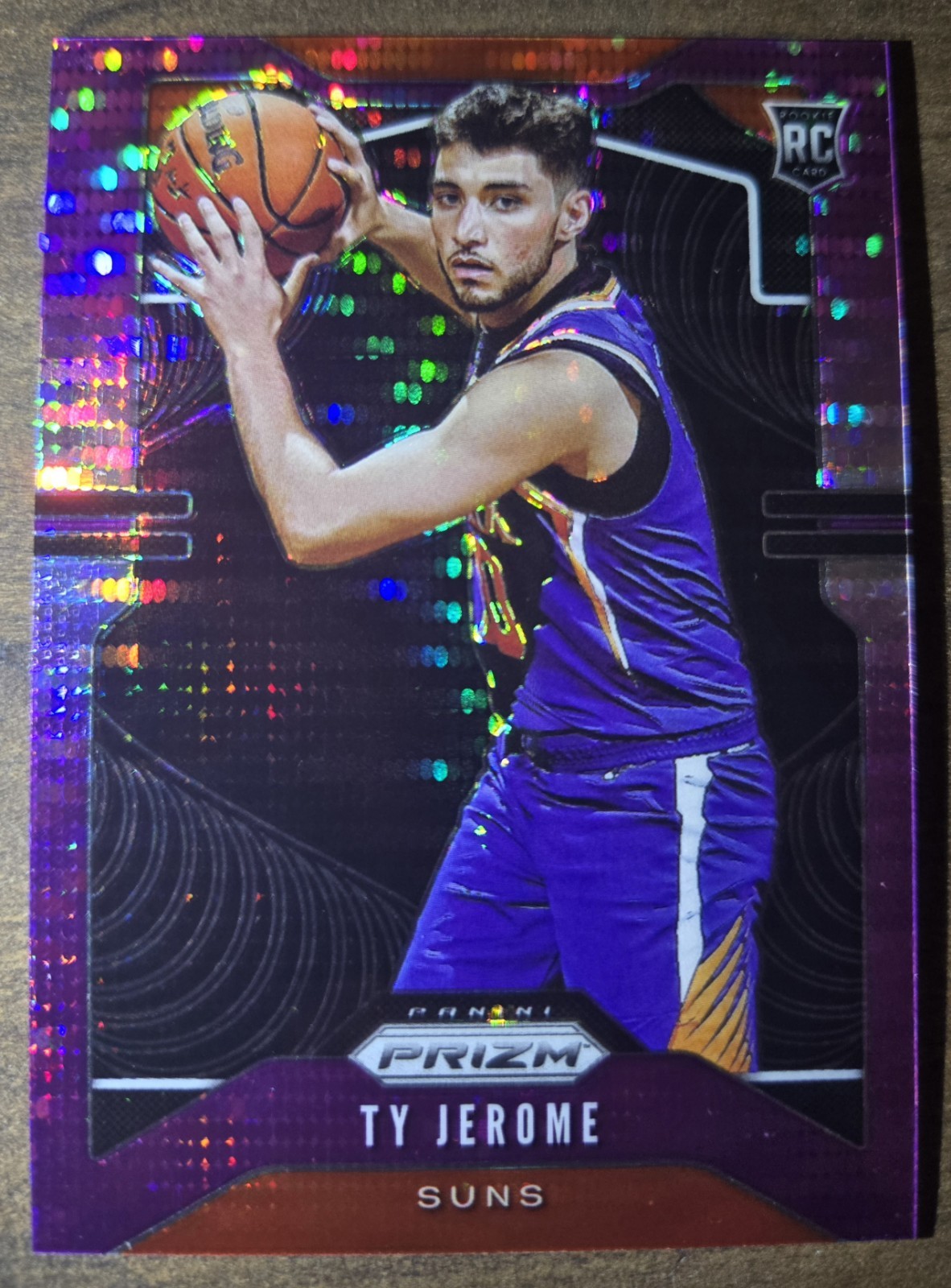 2019-20 Prizm Rc Purple Pulsar /35 Ty Jerome