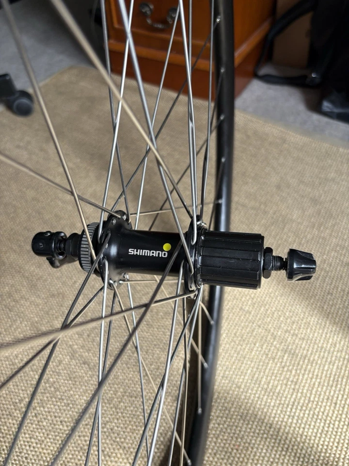 Rear Bike Wheel 700c/29r Gravel/Road/MTB. Q/R Shimano  Tourney, Alexrim. 8-10Spd - Image 3 of 4