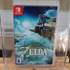 Zelda Tears of the Kingdom Nintendo Switch PSA 10 A++ 1st Print CGC VGA WATA