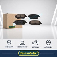 Bremsbelagsatz Scheibenbremse Hinten RAP Brakes R P1591 FÜR Hyundai BremsbelÄGe