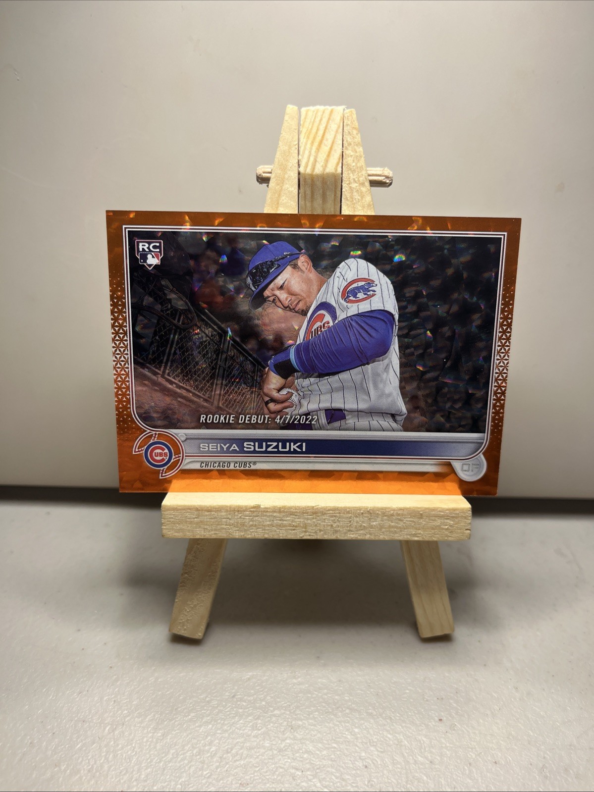 2022 Topps Update RC Seiya Suzuki Orange Foil 272/299  rookie debut CUBS