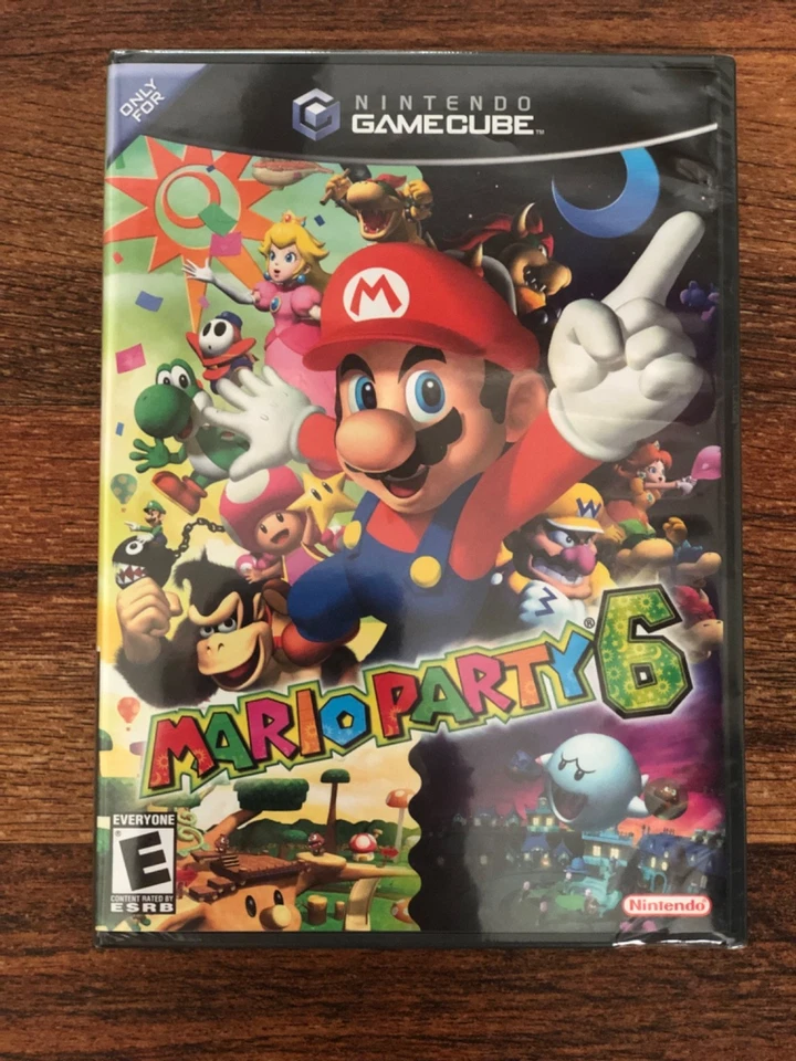 New Factory Sealed Mario Party 6 Game  (Nintendo GameCube, 2004) RARE - Image 2 of 4