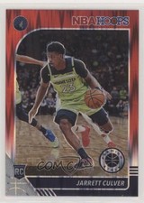 2019-20 Panini NBA Hoops Premium Stock Red Flash Prizm Jarrett Culver #203 2l4