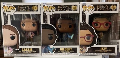 Cassie, Gilbert, Izzy Funko Pop Lot #1369 #1370 #1371 Disney Hocus Pocus 2