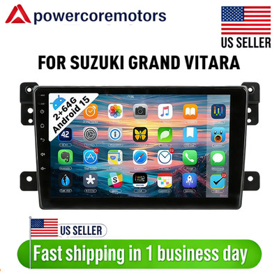 FOR SUZUKI GRAND VITARA 2005-2015 CAR STEREO RADIO GPS NAVI BT ANDROID15 CARPLAY