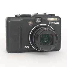 Canon PowerShot G9 12.1MP Digital Camera with Battery & Charger