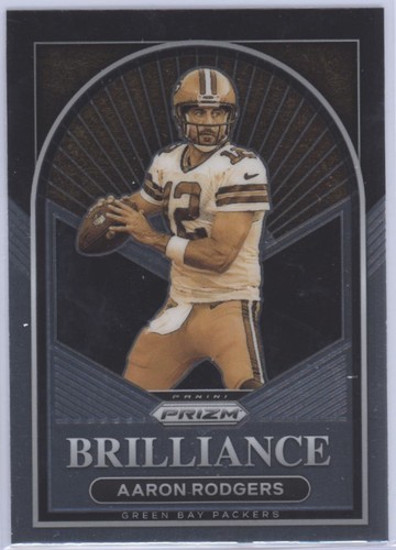 Aaron Rodgers [Gold] #B-6 2022 Panini Prizm Brilliance card