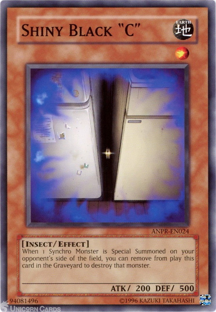 ANPR-EN024 Shiny Black ""C"" : Common UNL Edition Mint YuGiOh Card